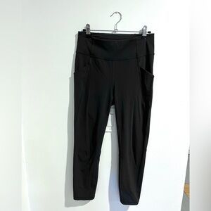 Lululemon Time To Sweat Crop 23" in graphite Size 6